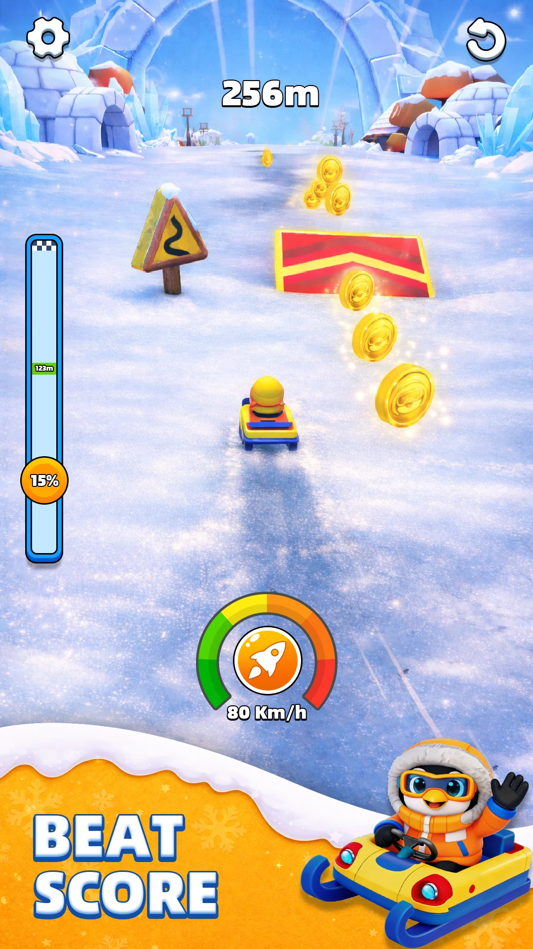Sled Rider 3d screenshot
