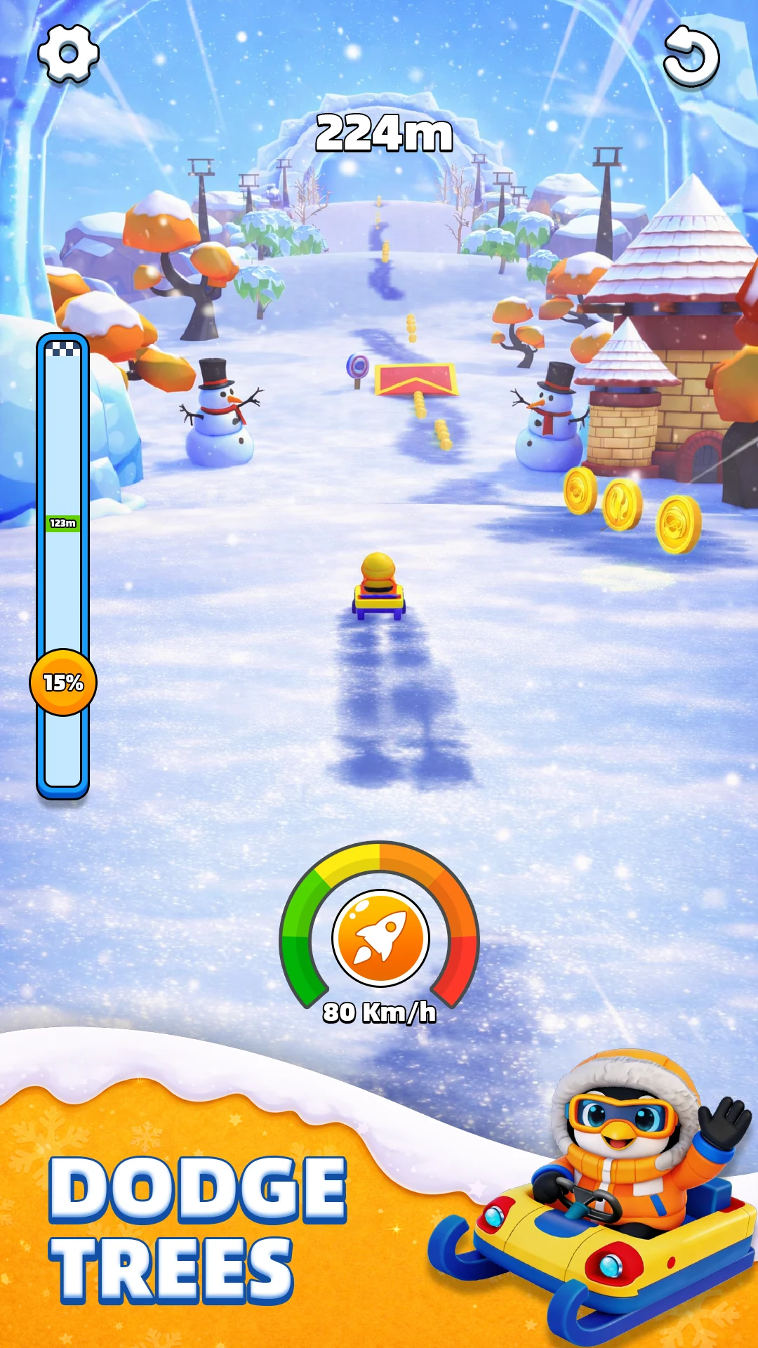 Sled Rider 3d screenshot